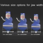 360-Degree Rotating Small Vise Table Flat Universal Table Clamp, Random Color Delivery - Image 3