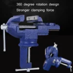 360-Degree Rotating Small Vise Table Flat Universal Table Clamp, Random Color Delivery - Image 5
