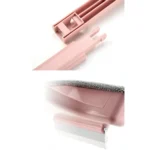 Disassembly-free Scrubbing Screen Brushes 2-in-1 Glass Scraper Household Dust Cleaning Brush Random Color - Image 6