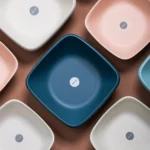 Small Home Dormitory Cute Square Laundry Washing Vegetable Wash Basin,28.28x28.28x10cm - Image 7