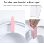10 PCS Creative Anti-dirty Ring Toilet Lid Lift Toilet Accessories - Image 5