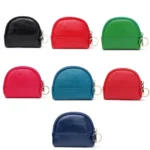 Leather Multifunctional Coin Purse Household Large-Capacity Key Card Case - Image 2