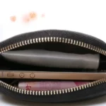 Leather Multifunctional Coin Purse Household Large-Capacity Key Card Case - Image 5