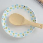 Rice Spoon Spatula Bamboo Board Wood Spatula Kitchen Tool
