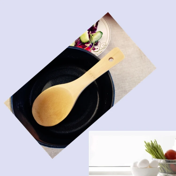 TBD04253878_5.webp Rice Spoon Spatula Bamboo Board Wood Spatula Kitchen Tool - Image 6