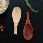 Wooden Animal-shaped Nanmu Rice Spoon, Random Style Delivery - Image 3