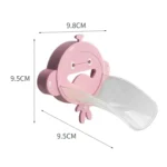 Silicone Monkey Shape Children Cartoon Faucet Water Sink Baby Hand Washing Auxiliary Extender - Image 3