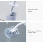 Toilet Cleaning Brush Set Long Handle Soft Toilet Brush - Image 4