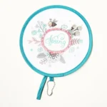 Summer Folding Fan Children Portable Mini Cartoon Round Hand Fan