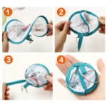 Summer Folding Fan Children Portable Mini Cartoon Round Hand Fan - Image 8