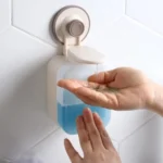 Kitchen Sink Hand Sanitizer Bottle Shower Gel Hole-free Wall-mounted Bathroom Soap Dispenser
