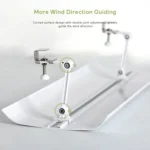 Single Piece Central Air Conditioning Wind Deflector Shield Air-Conditioning Anti Direct Blowing Wind Deflector Board - Image 9