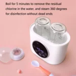 NUBITE N20 2 In 1 Double Bottle Warmer Sterilization Machine - Image 7