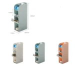Multifunctional Home Furnishing Vertical Desktop Plastic Makeup Storage Box Student Stationery Pen Holder - Image 9