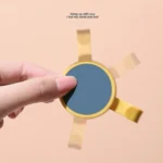 3pcs/pack Rotatable Wall-mounted Kitchen Hook Suction Cup without Trace Pasting Door Load-bearing Punch-Free Sticky Hook - Image 5