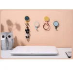 3pcs/pack Rotatable Wall-mounted Kitchen Hook Suction Cup without Trace Pasting Door Load-bearing Punch-Free Sticky Hook - Image 7