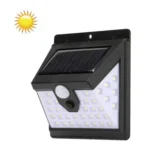 40 LEDs Solar Outdoor Body Induction Lamp IP65 Waterproof Wall Street Light