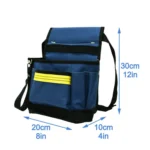 Electrician Maintenance Adjustable Multi-pocket Hardware Tool Belt Bag Multi-function Storage Bag - Image 3