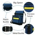 Electrician Maintenance Adjustable Multi-pocket Hardware Tool Belt Bag Multi-function Storage Bag - Image 6