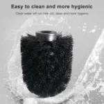 Bathroom Toilet Wall-mounted Toilet Brush Set with Soft Hair and Long Handle Without Dead Corners - Image 6