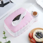 Living Room Plastic Retractable Tissue Box Household Multi-function Drawer Box with Toothpick Box - Image 6