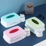 Living Room Plastic Retractable Tissue Box Household Multi-function Drawer Box with Toothpick Box - Image 7