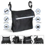 Outdoor Electric Wheelchair Armrest Storage Bag - Image 2