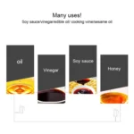 Cylindrical Seasoning Bottle Stainless Steel Oil Pot - Image 5