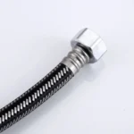304 Stainless Steel Metal Weave High-pressure Explosion-proof Hot And Cold Water Inlet Hose - Image 4