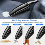 Car Vacuum Cleaner High Power 120W Home Car Dual-use Vacuum Cleaner Powerful Dry and Wet Wired Models Seventh Generation - Image 5