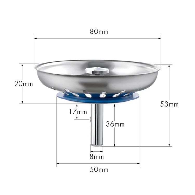 TBD0426366501_B2.webp Stainless Steel 304 Washbasin Sink Filter Cover - Image 3