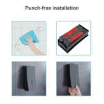 Wall-mounted Soap Dispenser Home Hotel Shampoo Hand Sanitizer Bottle Toilet Shower Gel Box - Image 7