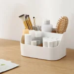 Simple Plastic Multi-storage Storage Box Table Debris Finishing Box Student Dormitory Compartment Storage Box - Image 2
