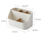 Simple Plastic Multi-storage Storage Box Table Debris Finishing Box Student Dormitory Compartment Storage Box - Image 4
