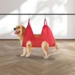 Small & Medium Pet Grooming Polyester Hanging Hammock With Trimming Tool - Image 6