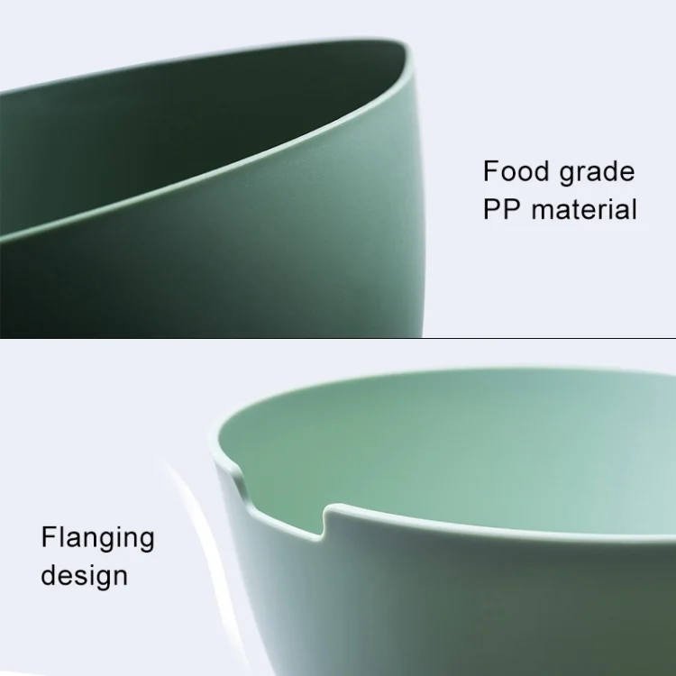 TBD0426388001_2.webp Kitchen Rice Pan Double-dish Vegetable Drain Basket Plastic Fruit Basket - Image 3