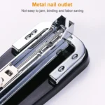 Deli 0414 Stapler Portable Rotatable Stapler 0012 Staple Nail - Image 8