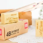 12 Pieces/BoxDeli 7535A 4B Eraser Drawing Exam Boxed Rubber Student Art Drawing Rubber - Image 5