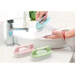 Plastic Soft Bristle Brush Household Multifunctional Household Cleaning Brush Random color - Image 6