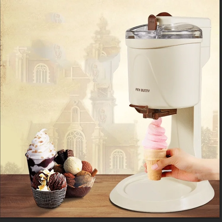 Household Automatic Small Ice Cream Machine Children Fruit Cone Machine