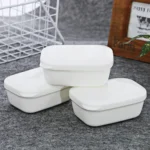 Bathroom Drain Soap Holder Plastic Sealed Travel Soap Box - Image 2