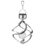 Solar Wind Chime Lamp Outdoor Waterproof Garden Decoration Hanging Lamp - Image 2