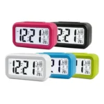 Temperature Type Lazy Snooze Alarm Mute Backlit Electronic Clock - Image 9