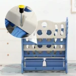 Childrens Bookshelf Simple Household Floor Shelf Baby Bookcase Storage Kindergarten Multi-layer Cartoon Picture Book Rack - Image 4