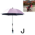 Stroller Universal Stroller Umbrella Sliding Baby Artifact Vinyl Anti-UV Universal Clip Sun And Rain Dual-use Umbrella