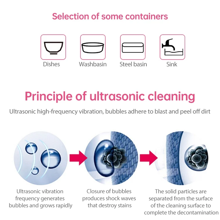 TBD0426814001A_4.webp JeKen CE-9600 Household Ultrasonic Cleaner Vegetable Washing Glasses Watch Jewelry Cleaner - Image 5