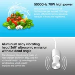 JeKen CE-9600 Household Ultrasonic Cleaner Vegetable Washing Glasses Watch Jewelry Cleaner - Image 9