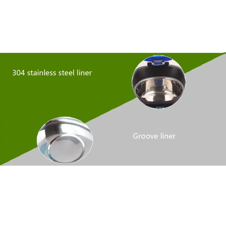 TBD0426815201B_4.webp Jie Kang CE-5700A Ultrasonic Cleaner Household Jewelry Denture Glasses Cleaner - Image 5