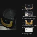 Jie Kang CE-5700A Ultrasonic Cleaner Household Jewelry Denture Glasses Cleaner - Image 6