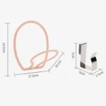 Multifunctional Hat Storage And Drying Rack Behind The Door Dormitory Scarf Bag Hook - Image 8